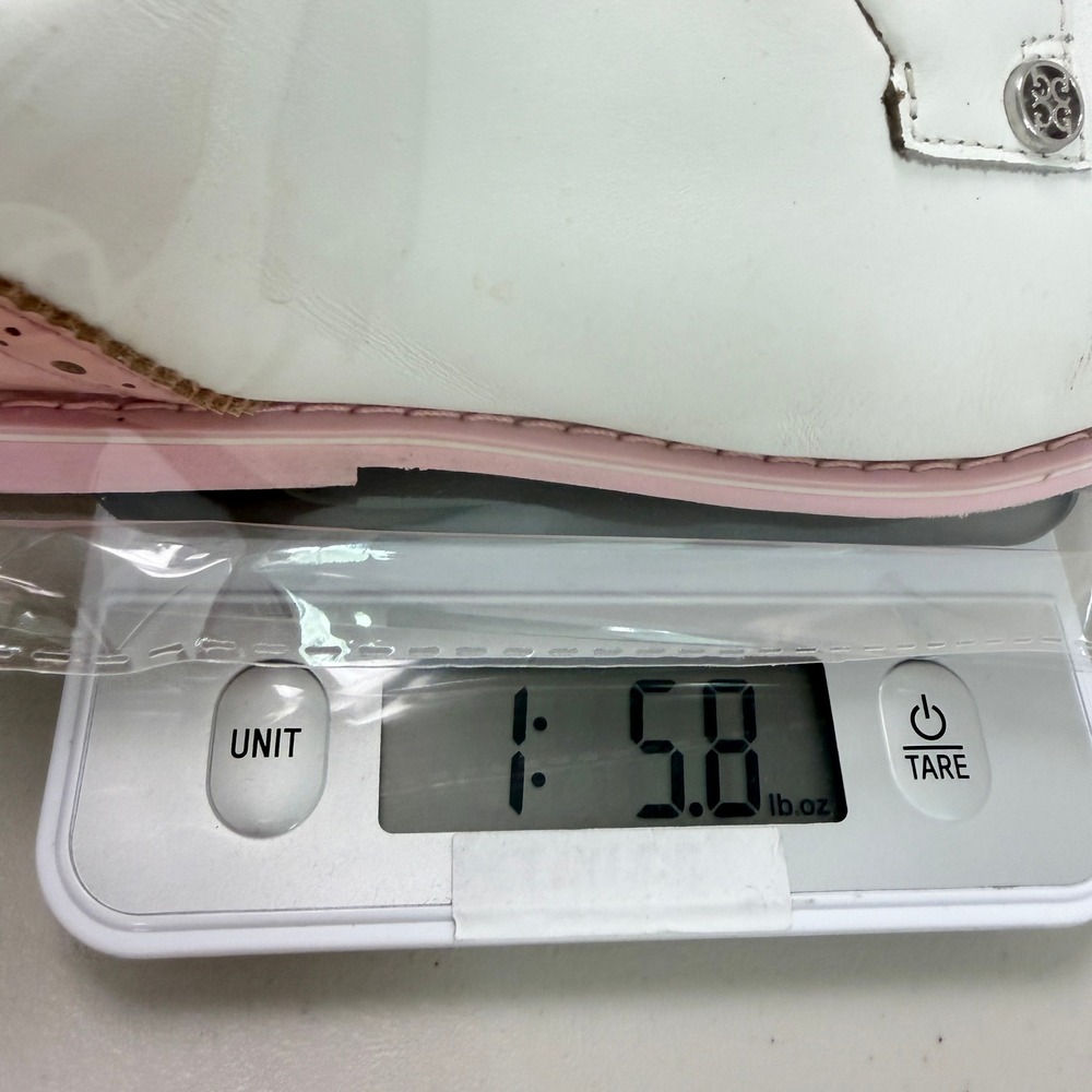 G/Fore Cap Toe Gallivanter Golf Shoe Snow Blush Women US 7.5 EUR‎ 38.5 - Picture 9 of 9
